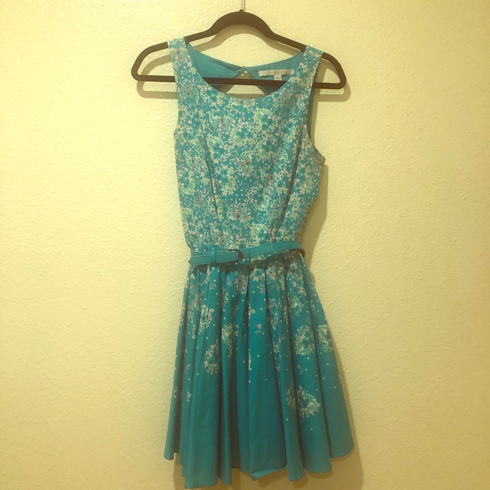 Lauren Conrad retro inspired dress
